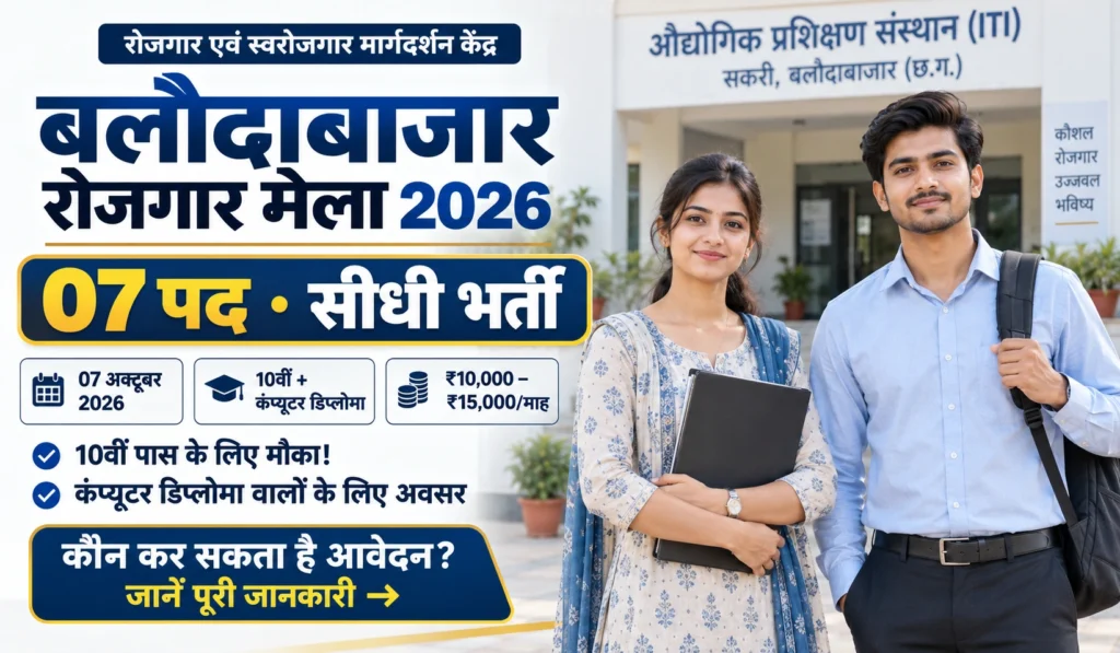 Baloda Bazar Placement Camp 2026